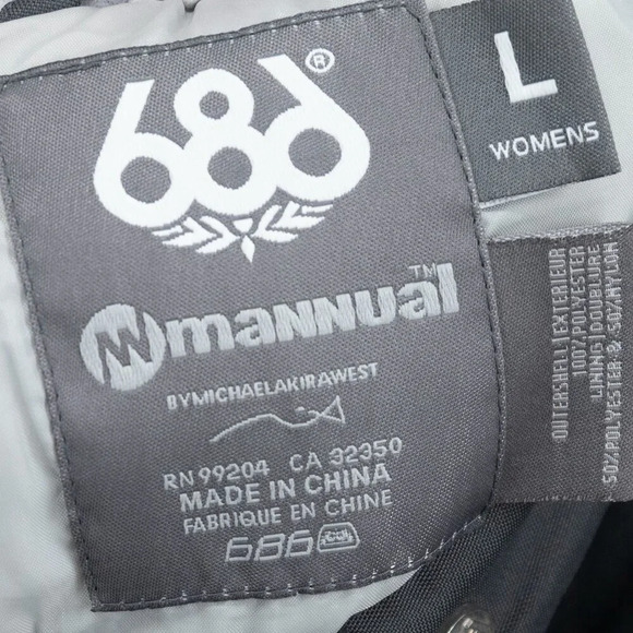 686 Mannual Standard Pants - Women's Gray | Large - Picture 8 of 8